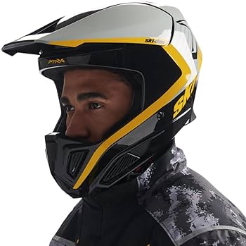 Amazon.com: Ski-Doo Ski-Doo Pyra X-Team Edition Helmet (DOT/ECE